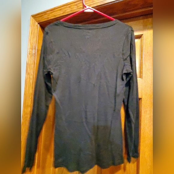 Gap, Women's, Medium, long sleeve, top, black, barely worn, good shape - Picture 5 of 6